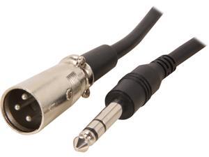 BYTECC Model MICPH-25 25 ft. MICPH 1/4" Stereo Microphone Plug to 3 pin XLR Male Cable BYTECC Model MICPH-25 25 ft. MICPH 1/4" Stereo Microphone Plug to 3 pin XLR Male Cable