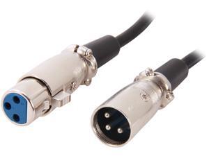 BYTECC Model XLR-50MF 50 ft. 3 pin XLR Male to 3 pin XLR Female Microphone Cable Male to Female BYTECC Model XLR-50MF 50 ft. 3 pin XLR Male to 3 pin XLR Female Microphone Cable Male to Female
