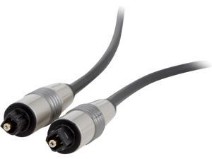 BYTECC Model PPT-06 6FT Premium Toslink Digital Optical Spdif Audio Cable Male to Male BYTECC Model PPT-06 6FT Premium Toslink Digital Optical Spdif Audio Cable Male to Male