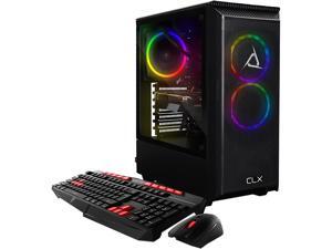 CLX SET VR-Ready Gaming Desktop - Intel Core i7 10700 2.9 GHz 8-Core, 16 GB DDR4 Memory, GeForce RTX 2060 SUPER 8 GB, 500 GB M.2 NVMe SSD + 1 TB HDD, WiFi, Black Mid-Tower, Windows 10 Home CLX SET VR-Ready Gaming Desktop - Intel Core i7 10700 2.9 GHz 8-Core, 16 GB DDR4 Memory, GeForce RTX 2060 SUPER 8 GB, 500 GB M.2 NVMe SSD + 1 TB HDD, WiFi, Black Mid-Tower, Windows 10 Home