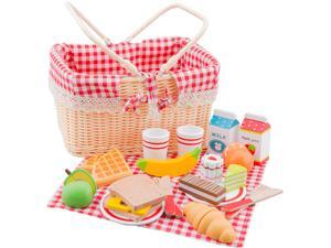 New Classic Toys 10590 Picnic Basket Set - 27 pieces New Classic Toys 10590 Picnic Basket Set - 27 pieces