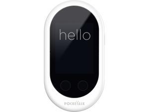Pocketalk PTESIMW White Two-Way Voice Translator with Built-In Data Pocketalk PTESIMW White Two-Way Voice Translator with Built-In Data