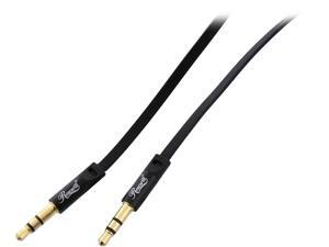Rosewill RAC-10BK - 10-Foot 3.5mm Flat Audio Cable, Black Rosewill RAC-10BK - 10-Foot 3.5mm Flat Audio Cable, Black