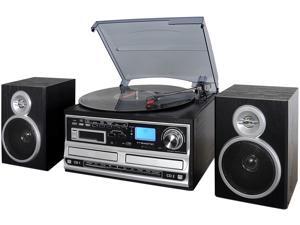 Trexonic TRX-68B 3-Speed Turntable With CD Player, CD Recorder, Cassette Player Trexonic TRX-68B 3-Speed Turntable With CD Player, CD Recorder, Cassette Player