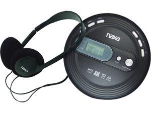 Naxa NPC-320-BNDL18 Slim Personal MP3/CD Player with 100 Second Anti-Shock & FM Scan Radio Naxa NPC-320-BNDL18 Slim Personal MP3/CD Player with 100 Second Anti-Shock & FM Scan Radio