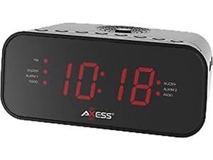 AXESS AM/FM Alarm Clock Radio CKRD3803 AXESS AM/FM Alarm Clock Radio CKRD3803