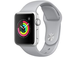 Apple Watch Series 3 GPS, 38mm MQKU2LL/A Silver Aluminum Case with Fog Sport Band - Retail Apple Watch Series 3 GPS, 38mm MQKU2LL/A Silver Aluminum Case with Fog Sport Band - Retail