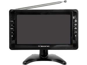 Trexonic TRX-G1018LCD 10" Portable Ultra Lightweight Rechargeable Widescreen LCD TV with SD, USB, Headphone Jack, AV Input Trexonic TRX-G1018LCD 10" Portable Ultra Lightweight Rechargeable Widescreen LCD TV with SD, USB, Headphone Jack, AV Input