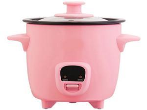 Dash DRCM200PK Pink Personal Mini Rice Cooker with Cook/Warm Function, Pink Dash DRCM200PK Pink Personal Mini Rice Cooker with Cook/Warm Function, Pink