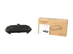 Tayama TG-821 Black Electric Griddle with Glass Cover Tayama TG-821 Black Electric Griddle with Glass Cover