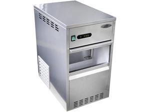Sunpentown SZB-20 66 lbs. Freestanding Flake Ice Maker in Stainless Steel Sunpentown SZB-20 66 lbs. Freestanding Flake Ice Maker in Stainless Steel