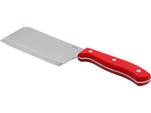 Oster 120737.01 Evansville 6 inch Cleaver with Red Handle Oster 120737.01 Evansville 6 inch Cleaver with Red Handle