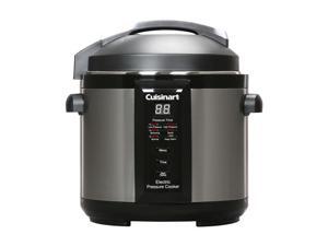 Cuisinart CPC-600 1000-Watt 6-Quart Electric Pressure Cooker, Brushed Stainless and Matte Black Cuisinart CPC-600 1000-Watt 6-Quart Electric Pressure Cooker, Brushed Stainless and Matte Black