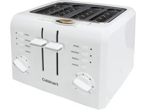 Cuisinart CPT-142 White/Stainless Steel 4-Slice Compact Plastic Toaster Cuisinart CPT-142 White/Stainless Steel 4-Slice Compact Plastic Toaster
