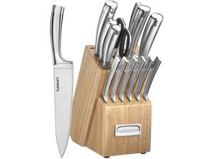 Cuisinart C99SS-15P 15 Piece Cutlery Set With Block, Silver Cuisinart C99SS-15P 15 Piece Cutlery Set With Block, Silver