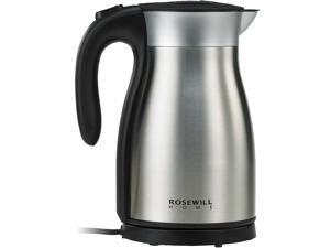 Rosewill RHKT-17001 1500W Stainless Steel Double Wall Vacuum Insulated Electric Kettle, Keep Hot Thermal Pot, 1.7 L Rosewill RHKT-17001 1500W Stainless Steel Double Wall Vacuum Insulated Electric Kettle, Keep Hot Thermal Pot, 1.7 L