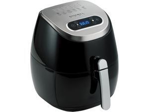 Rosewill Multifunctional Electric Digital Air Fryer Machine with LED Touch Display, 1350W Power, Timer and Temperature Control Frying w/ Low Fat, Oil Free, Black, 3.7 Quarts (3.5 L), RHAF-17001 Rosewill Multifunctional Electric Digital Air Fryer Machine with LED Touch Display, 1350W Power, Timer and Temperature Control Frying w/ Low Fat, Oil Free, Black, 3.7 Quarts (3.5 L), RHAF-17001