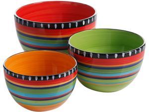 Gibson 92124.03 Elite Pueblo Springs 3 Piece Bowl Set Gibson 92124.03 Elite Pueblo Springs 3 Piece Bowl Set