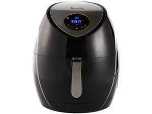 Continental Electric Extra Large Digital Air Fryer 5.5 Liter with Silver Accents, Black PS-DF449 Continental Electric Extra Large Digital Air Fryer 5.5 Liter with Silver Accents, Black PS-DF449