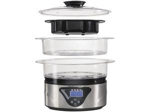 Hamilton Beach 37530A 5.5 Quart 2 Tier Digital Food Steamer Hamilton Beach 37530A 5.5 Quart 2 Tier Digital Food Steamer