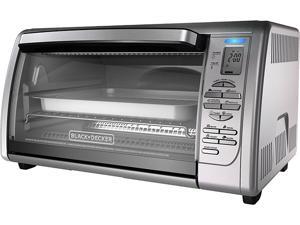 Black & Decker 6-Slice Digital Convection Toaster Oven, Stainless Steel Black & Decker 6-Slice Digital Convection Toaster Oven, Stainless Steel