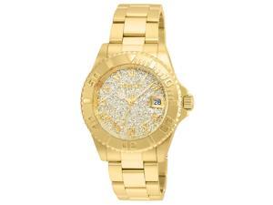 Invicta 22707 Women's Angel 18K Gp Stainless Steel Gold-Tone Dial Watch Invicta 22707 Women's Angel 18K Gp Stainless Steel Gold-Tone Dial Watch
