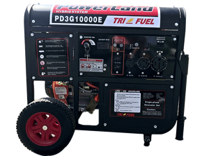 PowerLand PD3G10000E 10KW 16HP Triple Fuel (Gas,LPG,Natural Gas) Generator Electric Start PowerLand PD3G10000E 10KW 16HP Triple Fuel (Gas,LPG,Natural Gas) Generator Electric Start