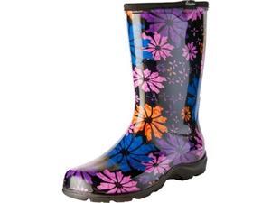 Sloggers PPL5016FP06 Women Boot with Trim Flower Power Print - Size 6 Sloggers PPL5016FP06 Women Boot with Trim Flower Power Print - Size 6