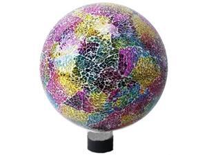 Very Cool Stuff VCSGLMNE102 10 in. Neon Mosaic Glass Globe Very Cool Stuff VCSGLMNE102 10 in. Neon Mosaic Glass Globe