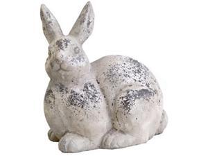 Michael Carr Designs MCD6749XLA344 17.3 in. Rabbit Face Forward, Antique White - Extra Large Michael Carr Designs MCD6749XLA344 17.3 in. Rabbit Face Forward, Antique White - Extra Large