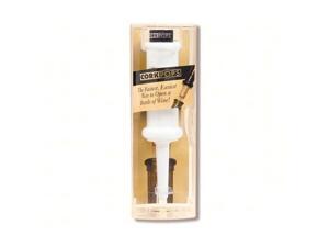 Cork Pops CP12238 Original Wine Bottle Opener, White Cork Pops CP12238 Original Wine Bottle Opener, White