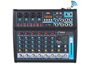 Pyle PMXU83BT 8 Channel Bluetooth Studio Mixer Pyle PMXU83BT 8 Channel Bluetooth Studio Mixer
