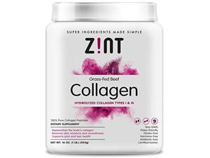 ZINT 674610 Collagen Hydrolysate Tub, 16 oz - Case of 12 ZINT 674610 Collagen Hydrolysate Tub, 16 oz - Case of 12