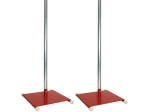 Olympia Sports GY297M Portable Square Game Standards - Red Olympia Sports GY297M Portable Square Game Standards - Red