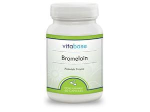 Vitabase SV1149 Bromelain - 400 Mg - 60 Capsules Vitabase SV1149 Bromelain - 400 Mg - 60 Capsules