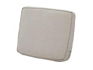 Classic Accessories 62-026-HGREY-EC Montlake FadeSafe Patio Lounge Back Cushion, Heather Grey - 25 x 18 x 4 in. Classic Accessories 62-026-HGREY-EC Montlake FadeSafe Patio Lounge Back Cushion, Heather Grey - 25 x 18 x 4 in.