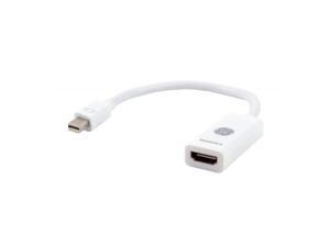GE Jasco 33589 White Mini Display Port to HDMI Adapter GE Jasco 33589 White Mini Display Port to HDMI Adapter