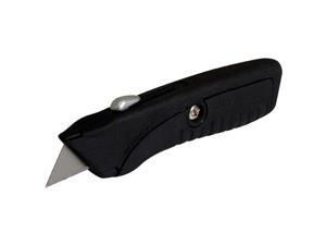 Olympia Tools 33-056 5.75 in. Retractable Utility Knife, Black Olympia Tools 33-056 5.75 in. Retractable Utility Knife, Black