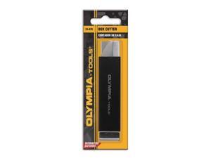 Olympia Tools 33-820 4 in. Box Cutter Set, Black Olympia Tools 33-820 4 in. Box Cutter Set, Black