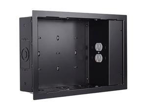 Chief Manufacturing CHF-PAC525FBP2 In-Wall Storage Box with 2 Receptacle Filter & Surge Chief Manufacturing CHF-PAC525FBP2 In-Wall Storage Box with 2 Receptacle Filter & Surge