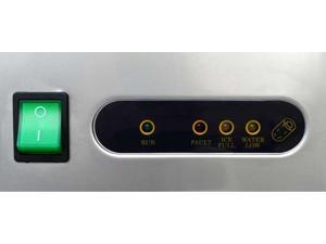 44 lbs Automatic Stainless Steel Ice Maker 44 lbs Automatic Stainless Steel Ice Maker