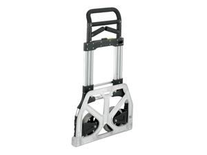 Safco Stow-Away Hand Truck Telescopic Handle - 500 lb Capacity - 8" Caster - Aluminum - 24" x 23.3" x 50" Safco Stow-Away Hand Truck Telescopic Handle - 500 lb Capacity - 8" Caster - Aluminum - 24" x 23.3" x 50"