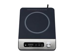 Sunpentown 1650W Induction Cooktop with Control Knob, Black SR-1884SS Sunpentown 1650W Induction Cooktop with Control Knob, Black SR-1884SS