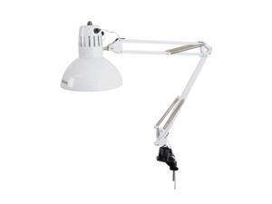 Offex LED Swing Arm Desk Lamp for Drafting Table - White Offex LED Swing Arm Desk Lamp for Drafting Table - White