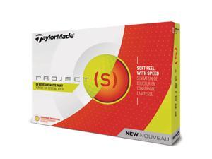 2018 TaylorMade Project (s) Golf Balls 1 Dozen Yellow NEW 2018 TaylorMade Project (s) Golf Balls 1 Dozen Yellow NEW
