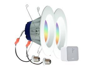 Sylvania Lightify by Osram Smart Home Starter Kit with 2 LED Lights and Gateway Sylvania Lightify by Osram Smart Home Starter Kit with 2 LED Lights and Gateway