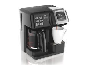 Hamilton Beach 49976 FlexBrew 2-Way Coffee Maker with 12-Cup Carafe & Pod Brewer, Black Hamilton Beach 49976 FlexBrew 2-Way Coffee Maker with 12-Cup Carafe & Pod Brewer, Black