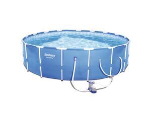 Bestway Steel Pro 12ft x 30in Frame Above Ground Swimming Pool with Filter Pump Bestway Steel Pro 12ft x 30in Frame Above Ground Swimming Pool with Filter Pump