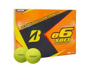 Bridgestone 2017 e6 Soft Yellow Straight Distance Low Spin Golf Balls, 1 Dozen Bridgestone 2017 e6 Soft Yellow Straight Distance Low Spin Golf Balls, 1 Dozen