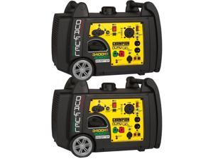 Champion 3400 Watt Portable Electric Start Dual Fuel Inverter Generator (2 Pack) Champion 3400 Watt Portable Electric Start Dual Fuel Inverter Generator (2 Pack)